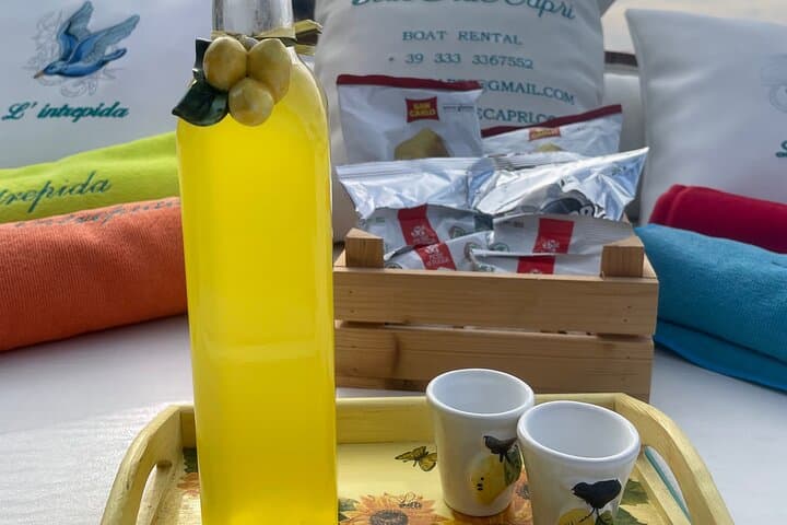 LIMONCELLO ON REQUEST - not included in the price
