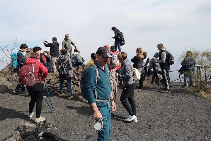 on the top