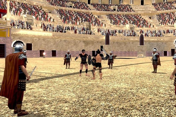 Colosseum Virtual Reality Outdoor Experience with Audioguide