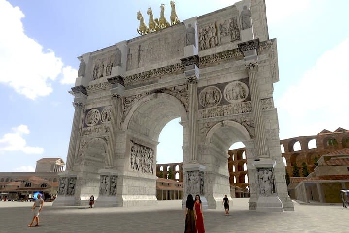 Colosseum Virtual Reality Outdoor Experience with Audioguide