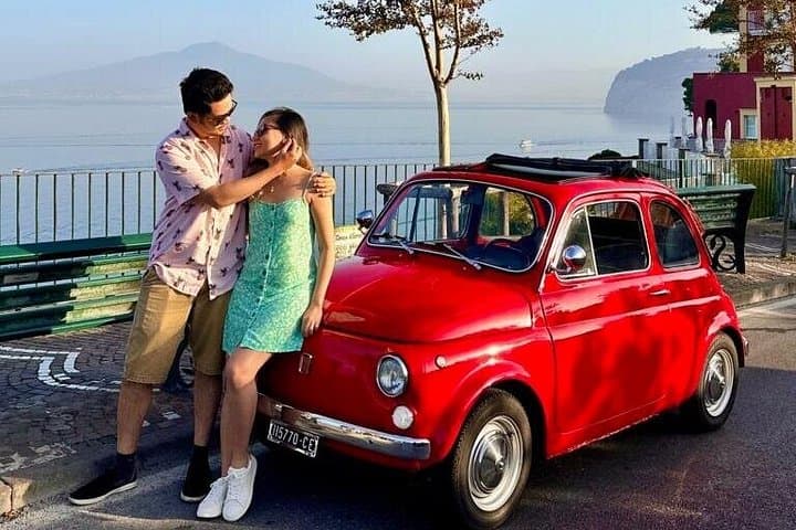 Private Photo Tour of Sorrento Coast with Fiat 500