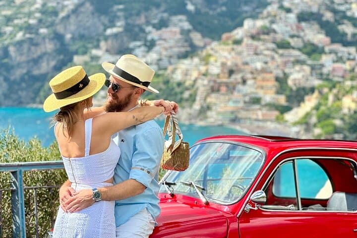 Private Photo Tour on the Amalfi Coast with Fiat 500