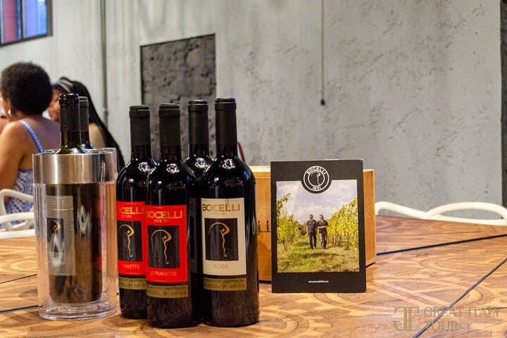 BOCELLI WINE TASTING