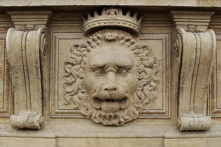 Detail on the Pitti Palace