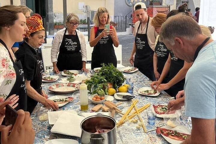 Guided Italian Cuisine Lesson in Minori on the Amalfi Coast