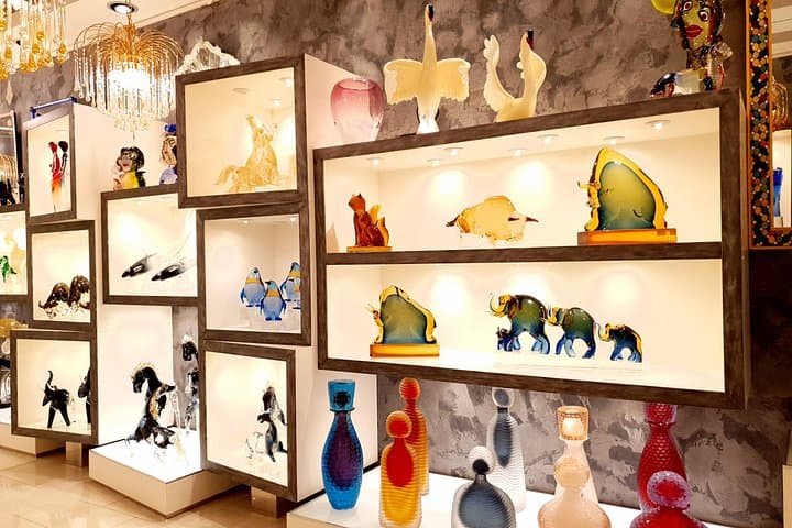 From Venice: Private boat from hotel, Glass blowing demo and Gift