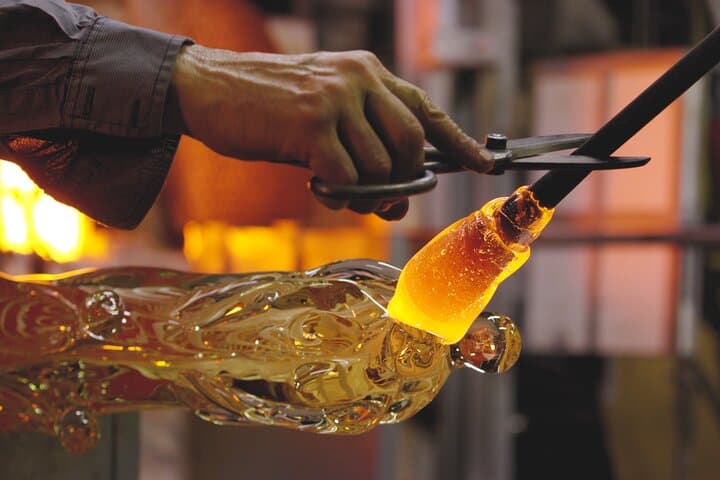Grand Canal, Murano Glass Factory + glass blowing experience!