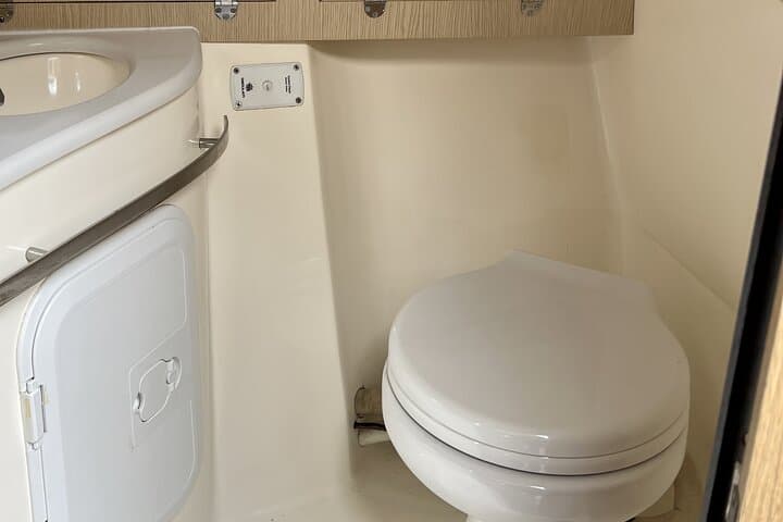 Toilet in a separate room