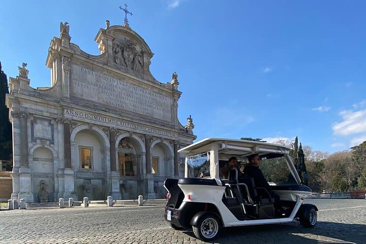Rome Highlights by Golf Cart Private Tour