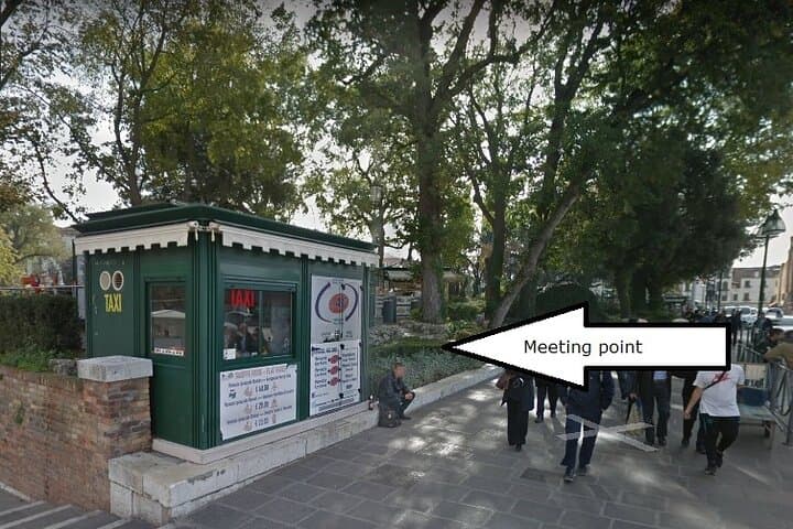 The meeting point in Piazzale Roma - VE