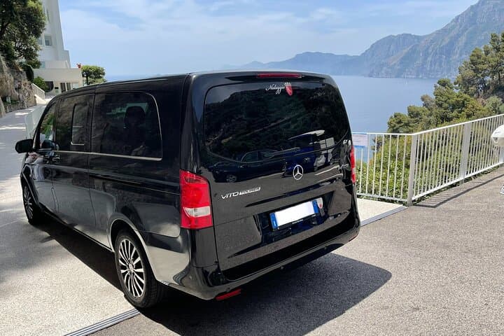 Transfer Fiumicino Airport with Mercedes Van VIP