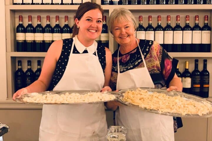 Rome Pasta & Tiramisu Making Class & Fine Wine by Cooking Italy