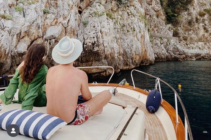 Private boat tour along Amalfi Coast