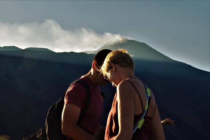 Etna Morning or Sunset - Trek & Lava Tunnel with Gear