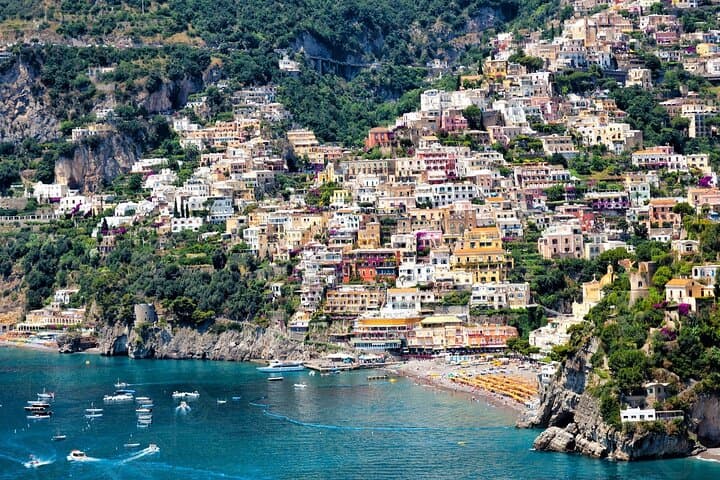 Amalfi Coast Half Day Private Boat Tour from Positano