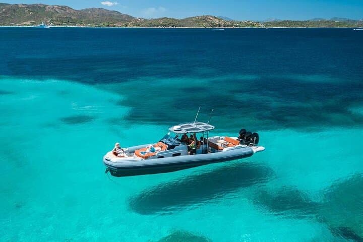 Olbia Tour and aperitif-lunch in Tavolara Molara Marine Park 8 hours