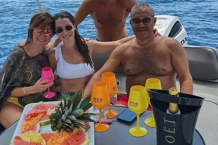 aperitif on the boat