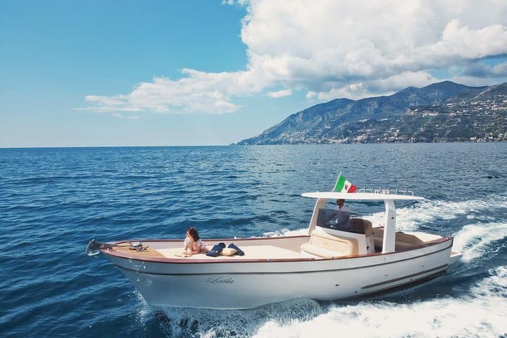 Boat Tour at Sunset on the Amalfi Coast
