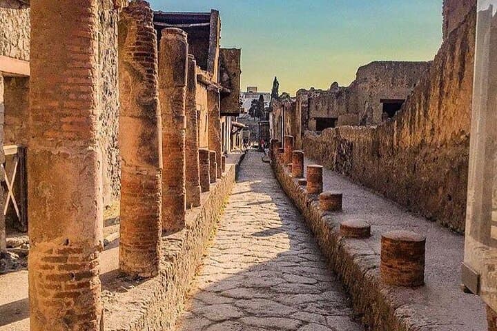 One day excursion to Pompeii and Vesuvius from Positano