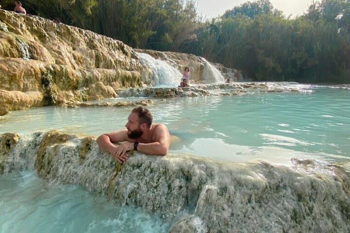 Full day guided tour of Saturnia and magical Tuscany