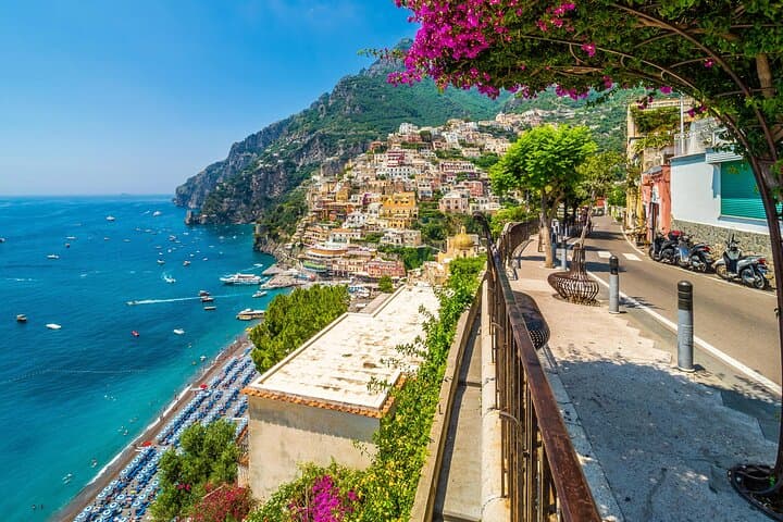 Positano, Amalfi and Ravello Tour from Salerno