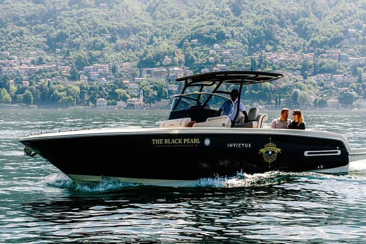3H Guided Cruise Stop Bellagio Tender yacht Invictus 9 Pax