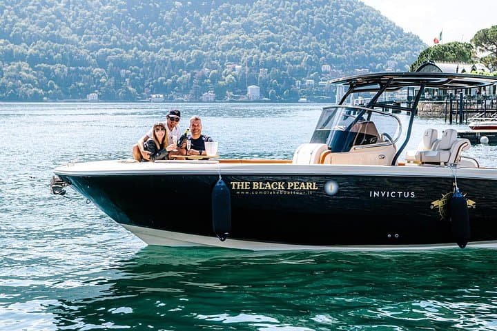 3H Private Cruise Lake Como Tender yacht Invictus 6 pax