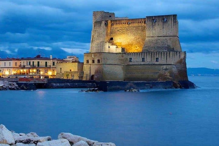 Castel dell'Ovo seen from via Partenope
