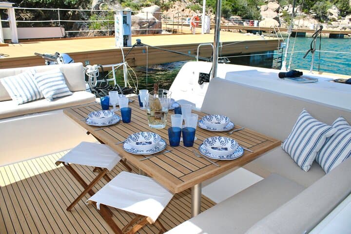 Private Sunset Tour by Catamaran: Archipelago La Maddalena