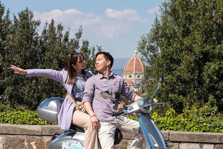 Tour of Florence on a Vespa