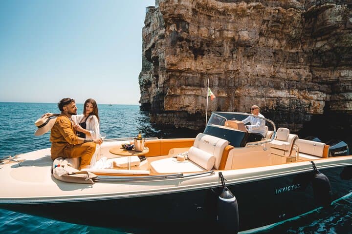 Polignano a Mare: Private Boat Tour with Champagne - 2 hours