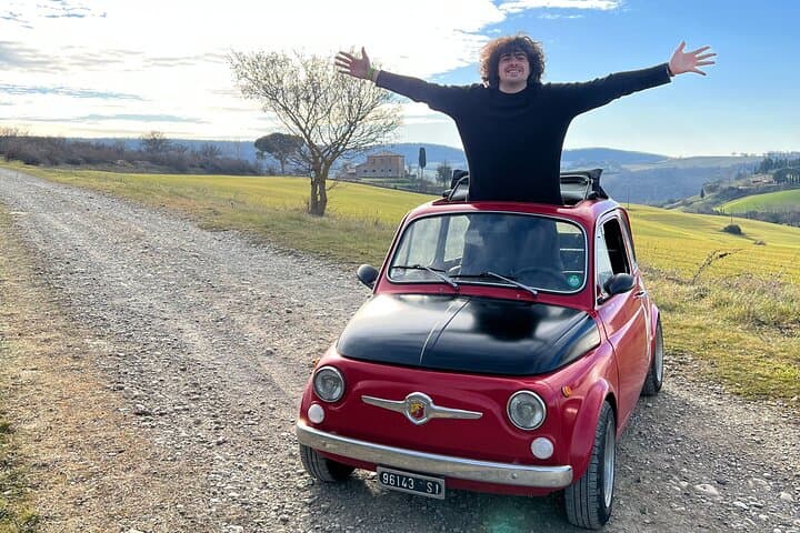 Private Tour in Vintage Fiat 500 - Val d'Orcia