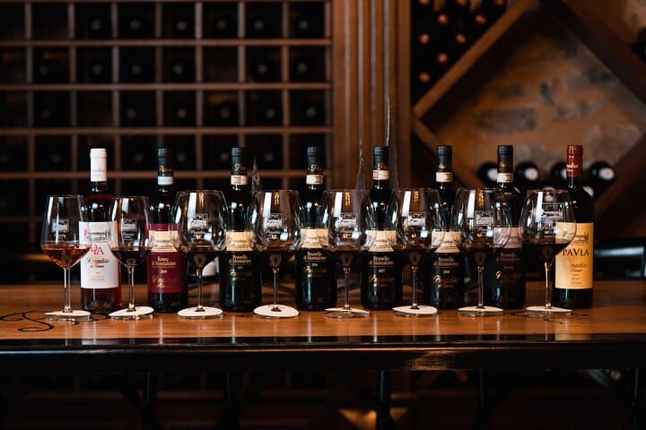 Montalcino: Brunello Wine Tasting & Tuscan Dinner