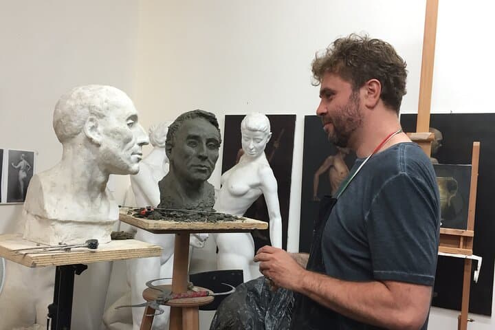 5 Mornings Sculpture in Clay Guided Workshop