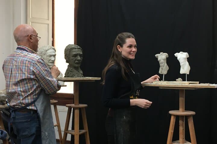 5 Mornings Sculpture in Clay Guided Workshop