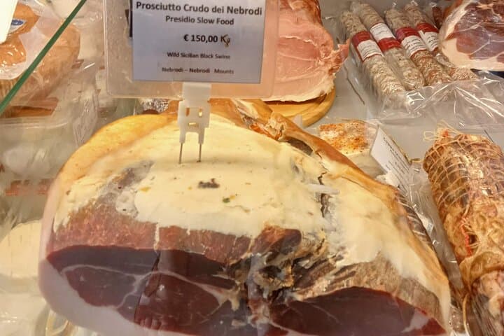Tasting Typical Sicilian Products in Randazzo Gorges Alcantara