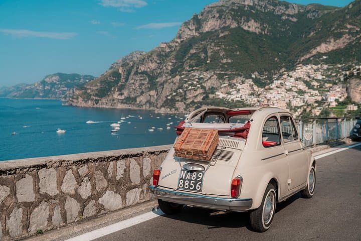 Positano : Magic Experience photo tour in vintage Fiat 500