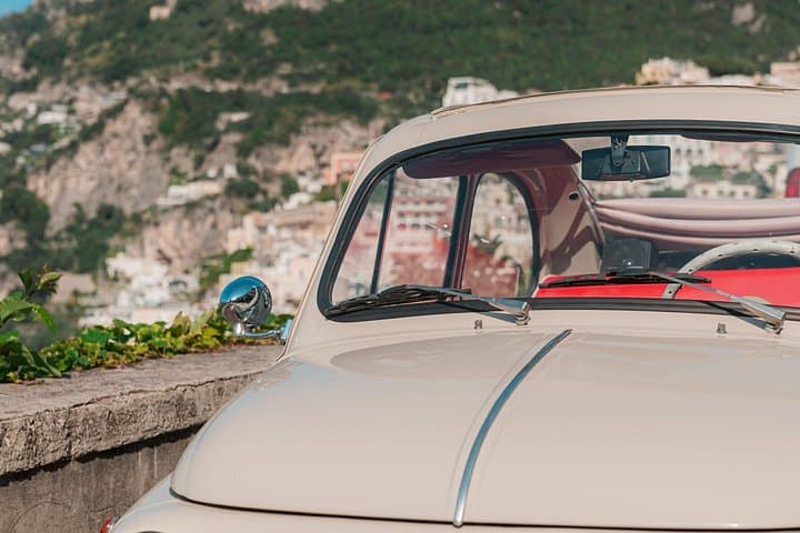 Positano : Magic Experience photo tour in vintage Fiat 500