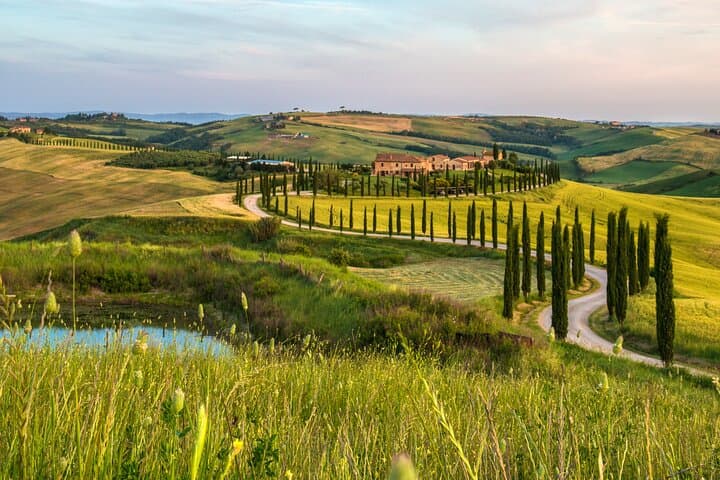 Tuscany from Rome by Private Car with Lunch and Wine Tasting