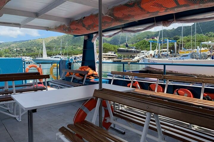 Seating places on the Boat "Galene"