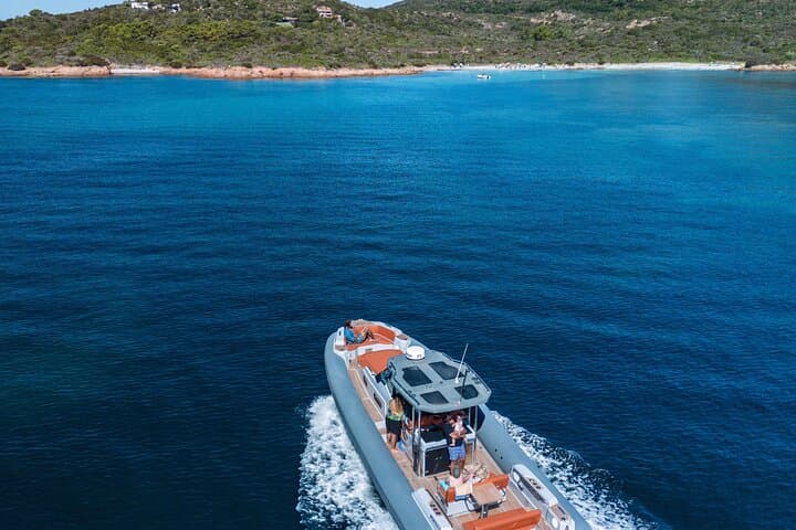 Olbia Tour and aperitif-lunch in Tavolara Molara Marine Park 8 hours