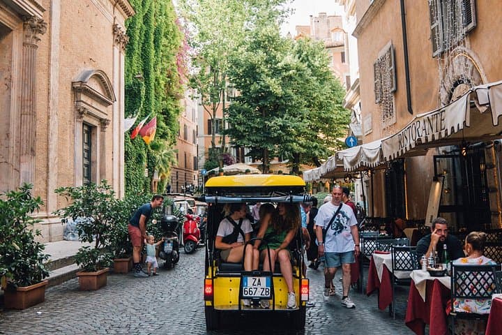 Rome Cobblestone Streets