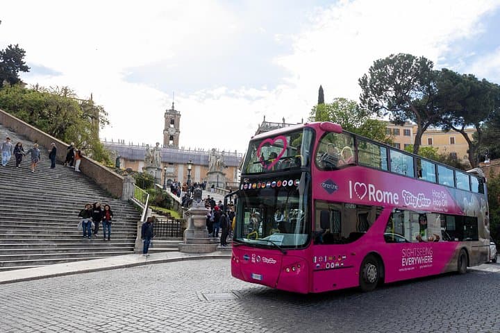Hop-on Hop-off and Saint Mary Major with Audio Guide Option