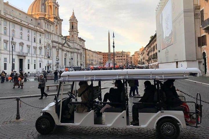 Private Golf Cart Tour of Rome’s Top Attractions