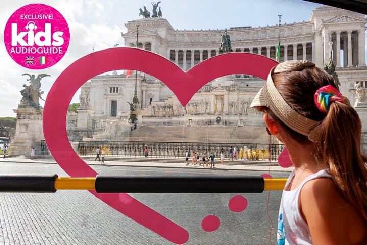 I Love Rome : Hop on Hop off Open Bus Tour