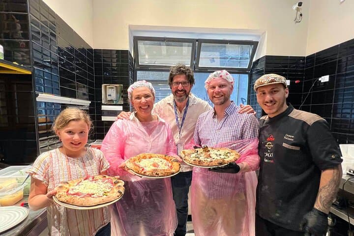 Pizza cooking class in real Pizzeria with Pizza chef & Tour guide