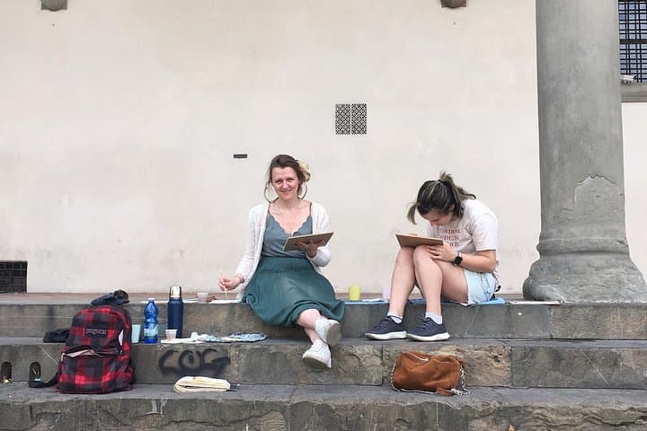 Drawing and Watercolor Workshop in the Heart of Florence