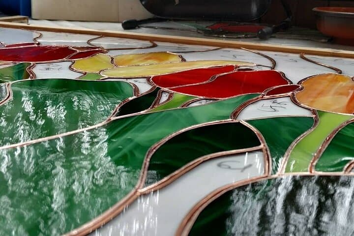 Taping phase with copper foil