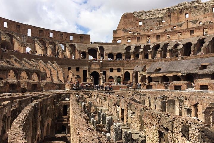 The Colosseum and the underground