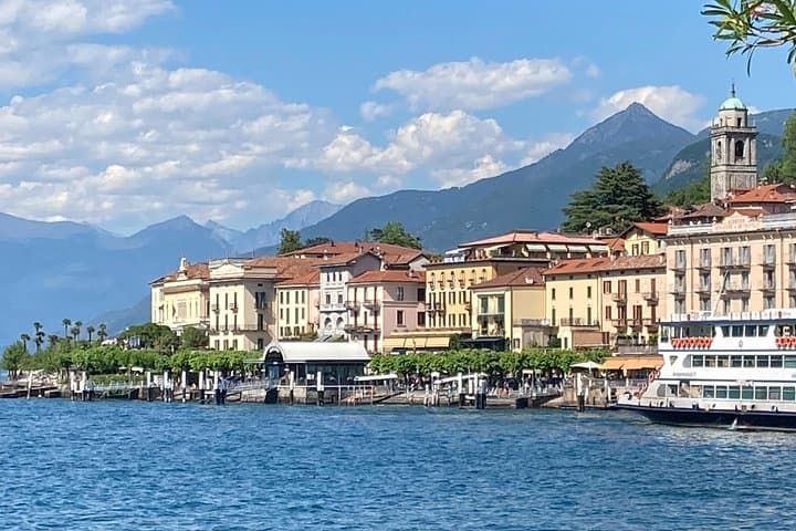 From Como: Lugano and Bellagio Guided Tour with Lake Cruise